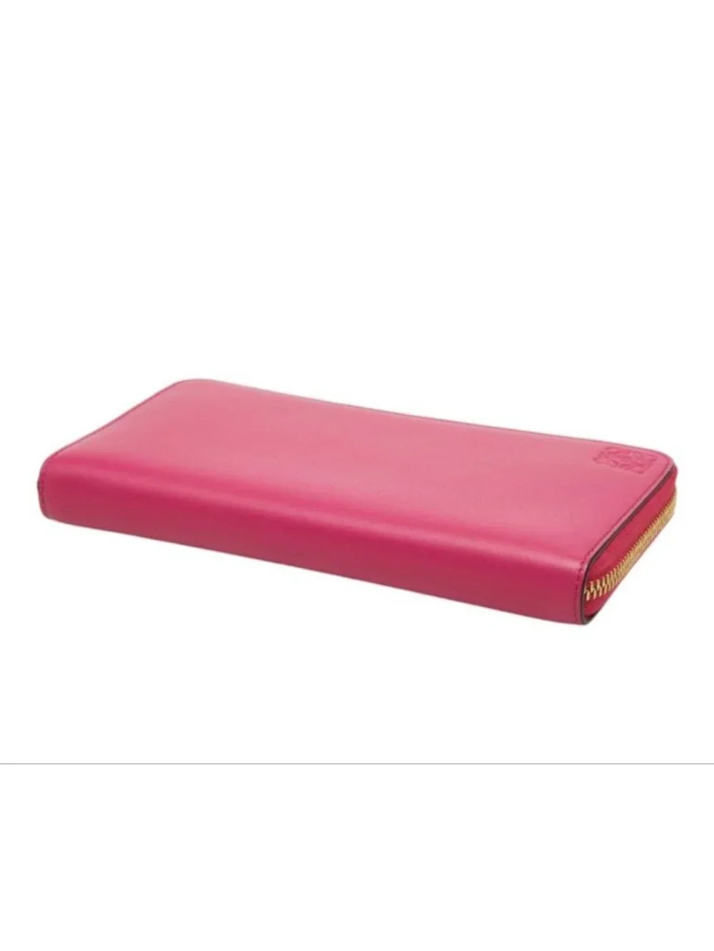 Loewe Anagram Zip Around Wallet Pink